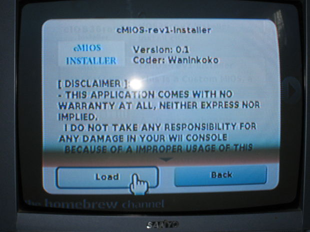 wii backup launcher 0.3 gamma channel